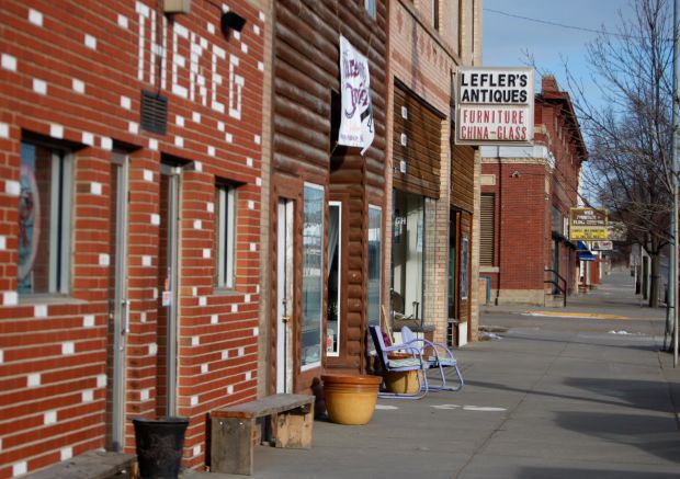 Main Street in Roundup